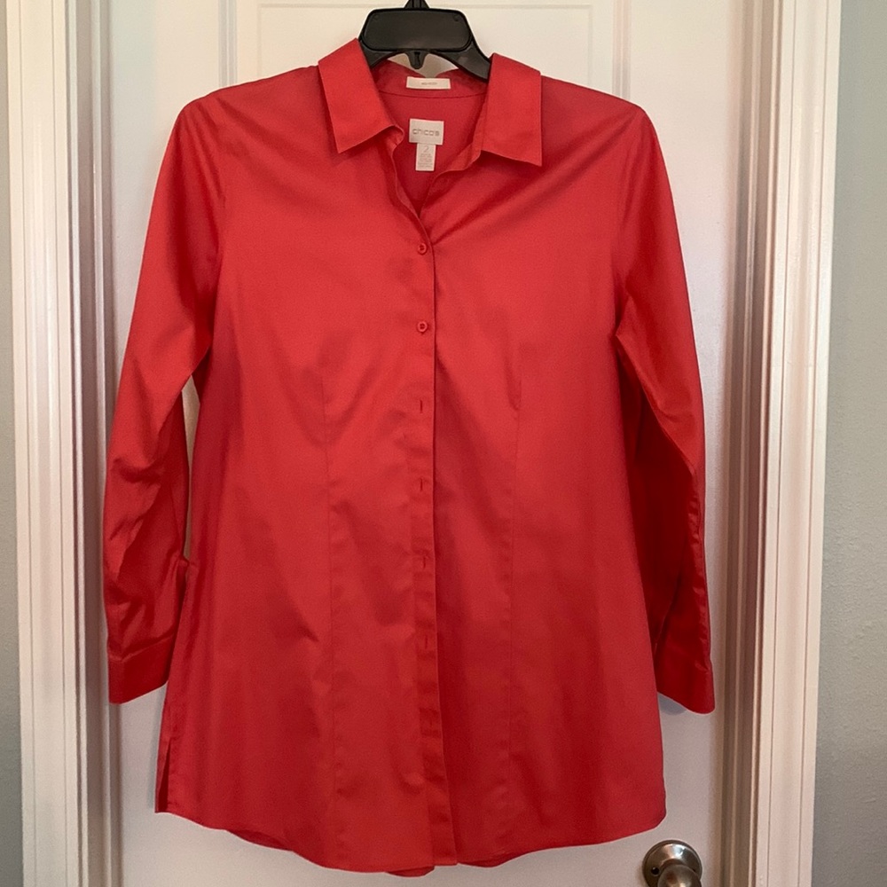 Beautiful coral blouse